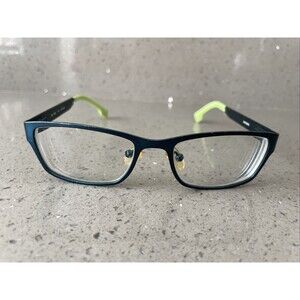 Raycers KB 4000 NV KIds Eyeglasses Frames ONLY Blue Green Rectangular 47-16-130